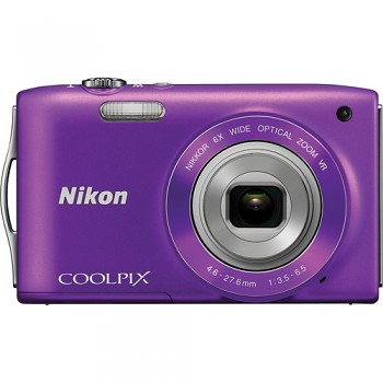 Nikon Coolpix S3300 fialový
