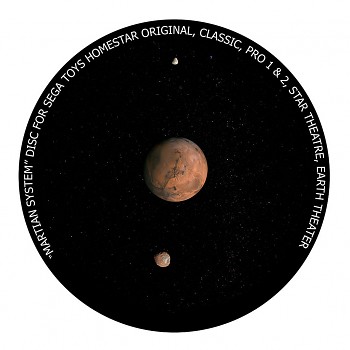 Disk Mars náhradní pro Sega Homestar Pro Planetarium 