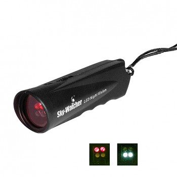 SW svítilna LED Dual Beam Flashlight, Night Vision 
