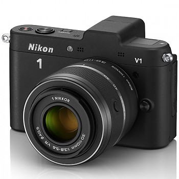 Nikon 1 V1 + 10-30 VR + 30-110 VR černý