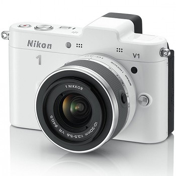 Nikon 1 V1 + 10-30 VR bílý  