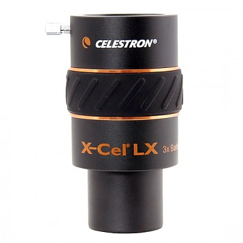 Celestron X-Cel LX 3x Barlow Lens 1.25'' 93428 