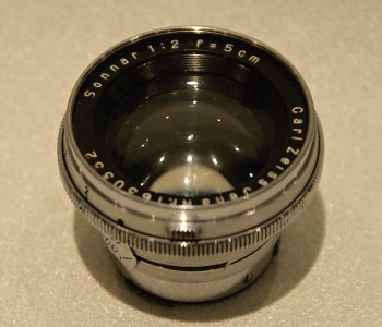 Sonnar 50mm 1:2 pro Contax 4