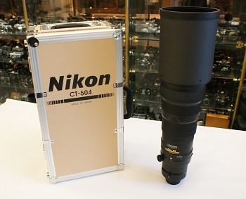 Objektiv Nikon N AF-S Nikkor 500mm 1:4G ED VR + Kufr + Clona 