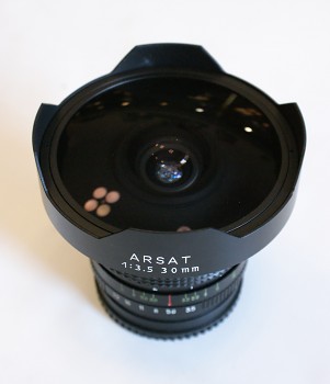 Objektov Arsat 30mm 1:3,5 Zavit pro Kiev 80 6x6