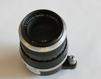 Objektiv Sonnar 4/135mm bajonet Exa 