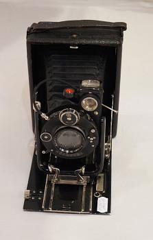 Deskový fotoaparat Cotessa Nettel obj:Sonnar 4,5/135mm + Brašna 10x15