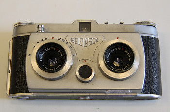 Stereo Fotoaparat Belplasca + brašna 