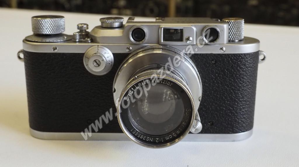 Leica Iii Summar 50mm LEICA IIIa L39 Summar 50mm F2 #7431123 Leica