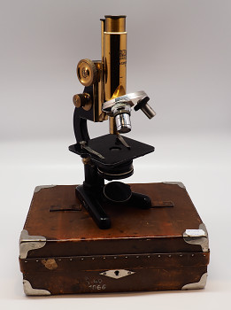 Mikroskop Mono CARL ZEISS JENA 3xObj + cestovní box