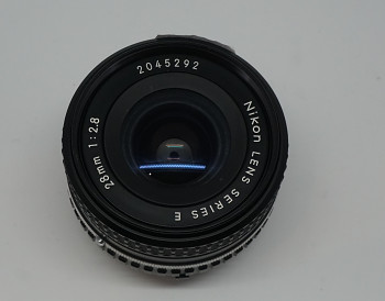 Objektiv Nikon 28mm 2,8F Eries E manual fokus