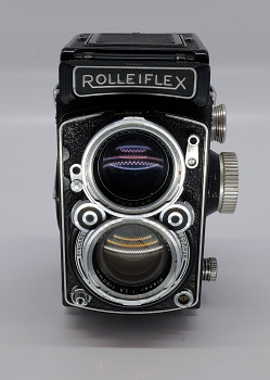 Rolleiflex 6x6 Objektiv Planar 80mm 2,8f + Brašna