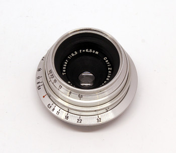 Objektiv: Tessar 6,3/65mm pro Exakta 6x6 