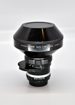 Fisheye- nikkor Auto 1:2,8 F 8mm M fokus 