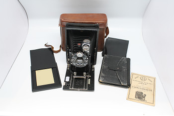 Deskoví Fotak Comtessa Mettel 9x12 + 3x kazeta na plan film 6x9 