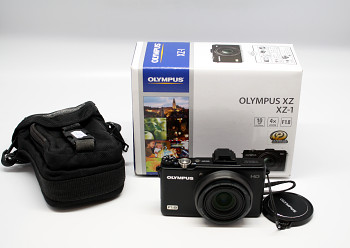 Olympus XZ-1 + Krabice + Pouzdro