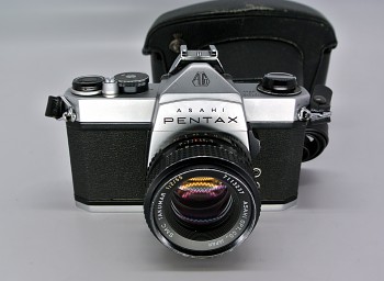 Pentax Asahi SP 1000 Objektiv Takumar 1:2/55mm + Brašna 