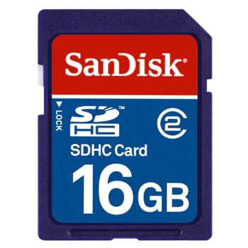 SanDisk Standardní SDHC Card 16GB