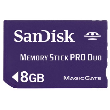 SanDisk MemoryStick PRO Duo 8 GB