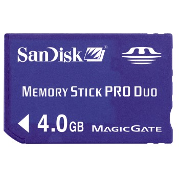 SanDisk MemoryStick PRO Duo 4 GB
