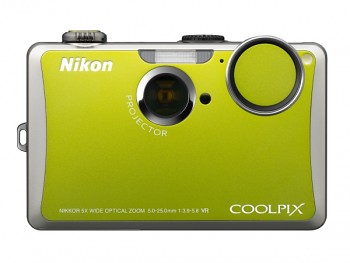 NIKON COOLPIX S1000pj zelený